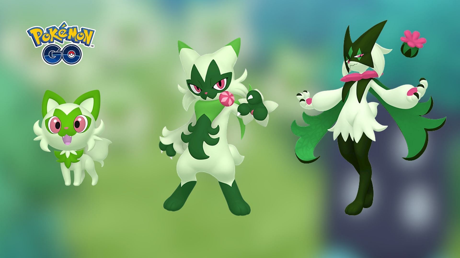 Pokemon GO: Evolve Sprigatito into Floragato and Meowscarada