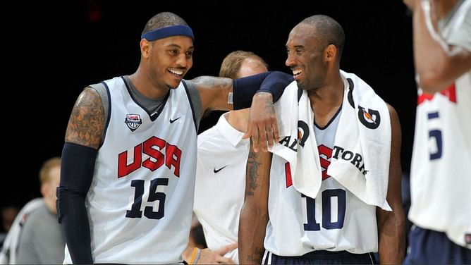 Carmelo Anthony remembers Kobe Bryant with emotional message on 5th death anniversary