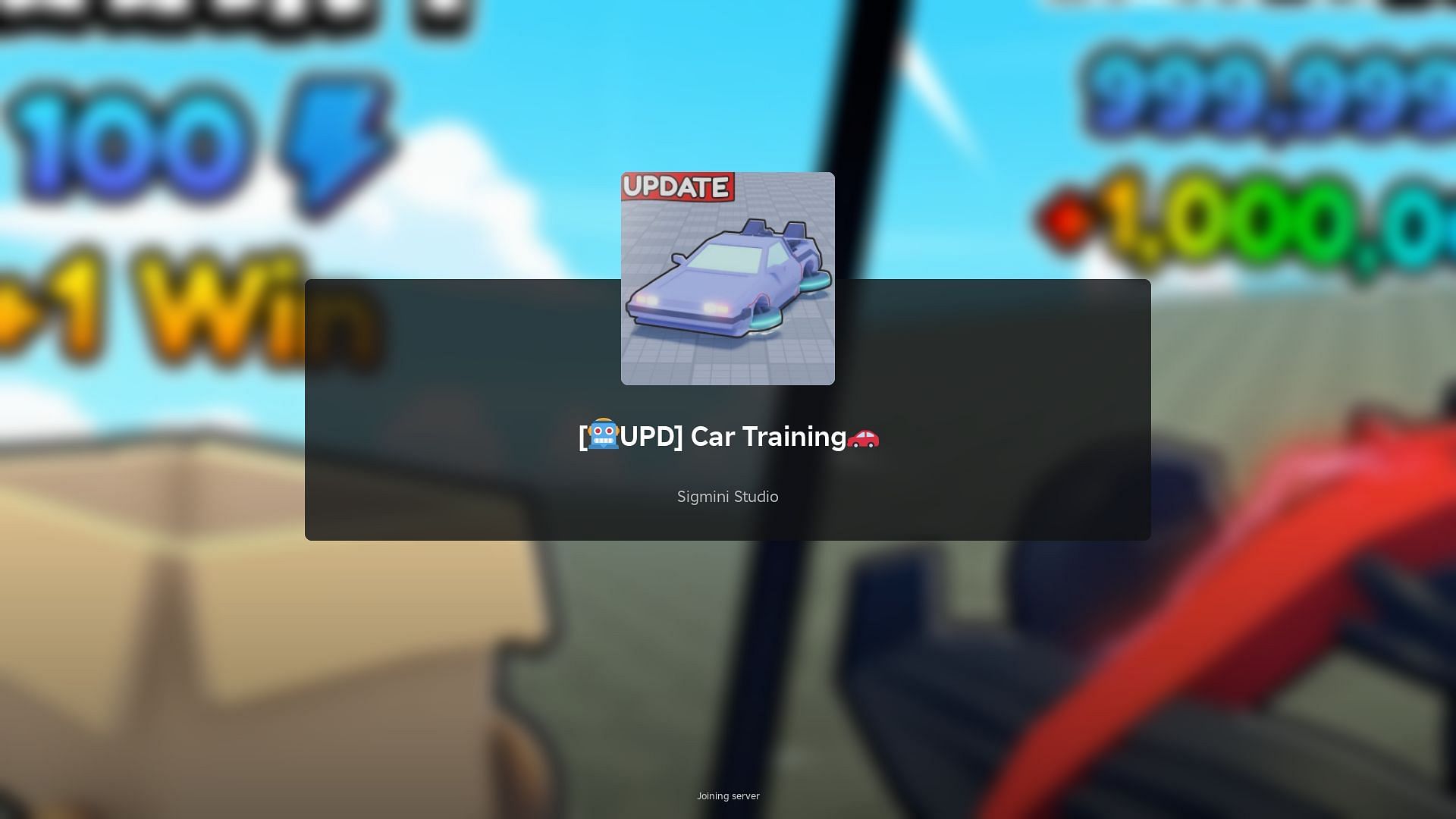 Roblox Car Training