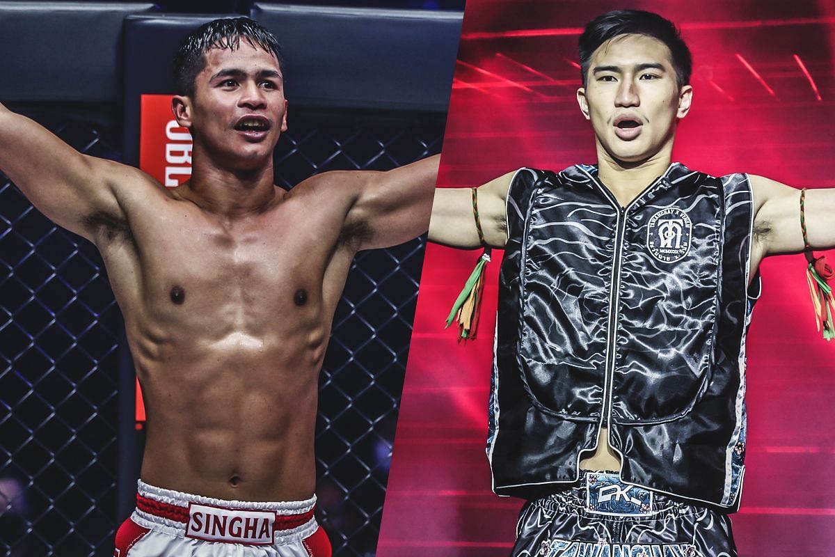 Superbon (L) and Tawanchai (R) | Photo by ONE Championship