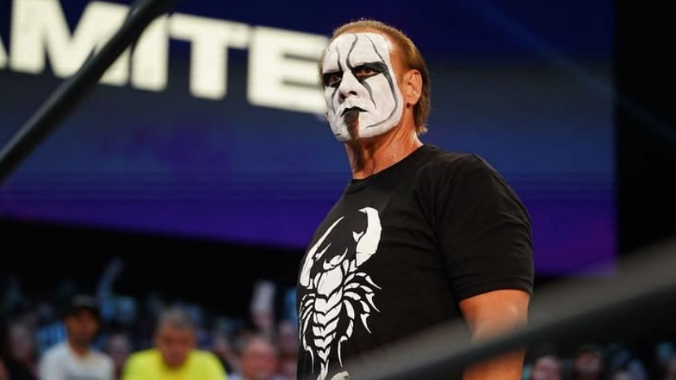 Sting retired at AEW Revolution earlier this year [image source: Sting