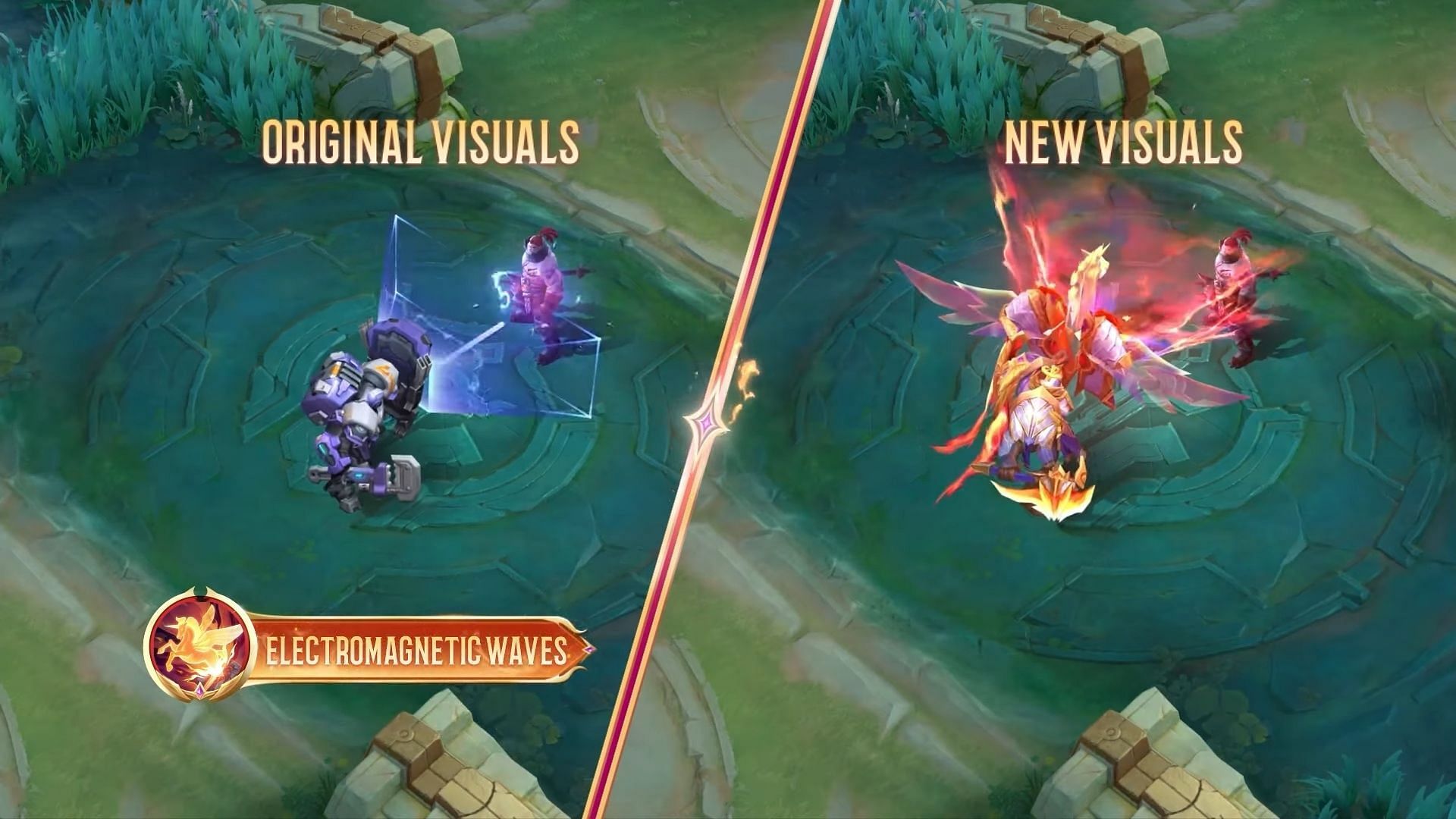 Skill animation of the second skill (Image via Moonton Games)