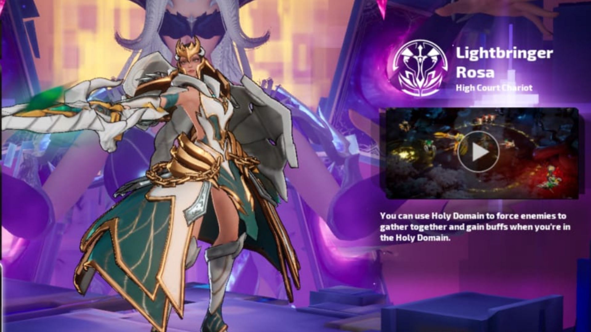 Rosa is a tank in Torchlight Infinite (Image via XD)