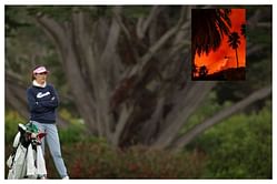 Former LPGA star lauds Oregon firefighters for their help with Los Angeles wildfire