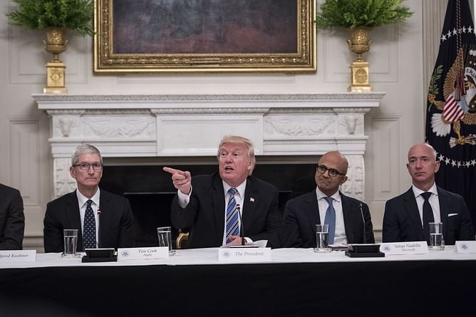 "Buying a Nokia then": Internet calls out Tim Cook over reported $1 million donation to Trump inaugural fund