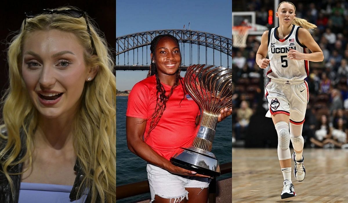 Coco Gauff, Cameron Brink and Paige Bueckers- Source: Getty