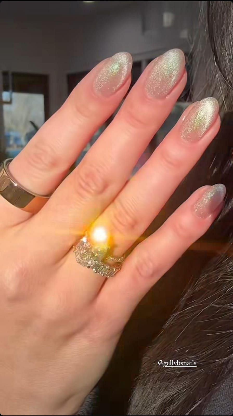 Taylor Nemechek&#039;s new nails were done by Bianca (Source: @taylornemechek_ via Instagram)