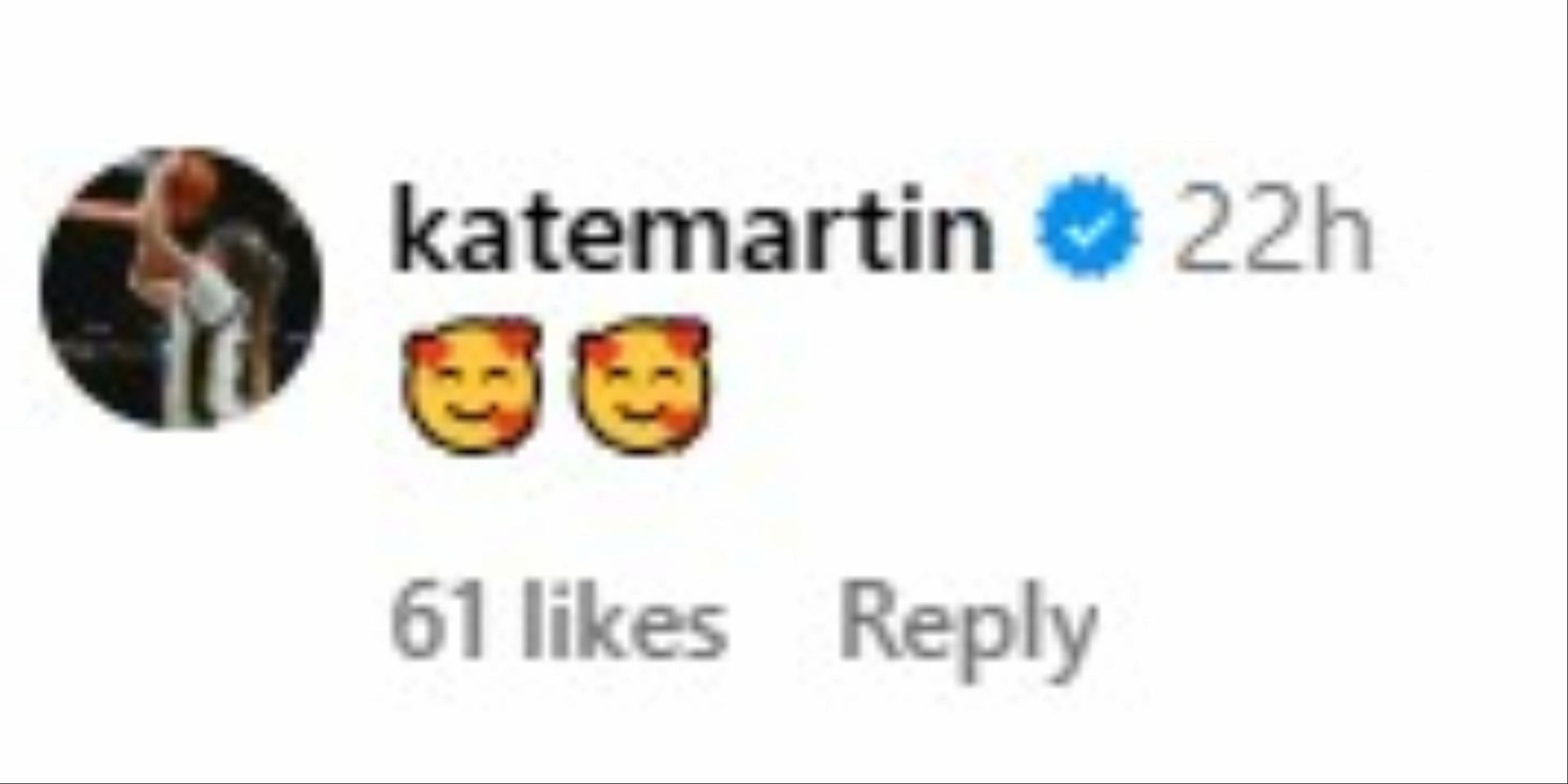 Martin left a heartfelt comment on Feuerbach&#039;s IG post. Feuerbach&#039;s