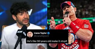 "They can't even be original," "He’s like 90 years old" - Fans accuse AEW star's announcement of being a John Cena retirement tour copy