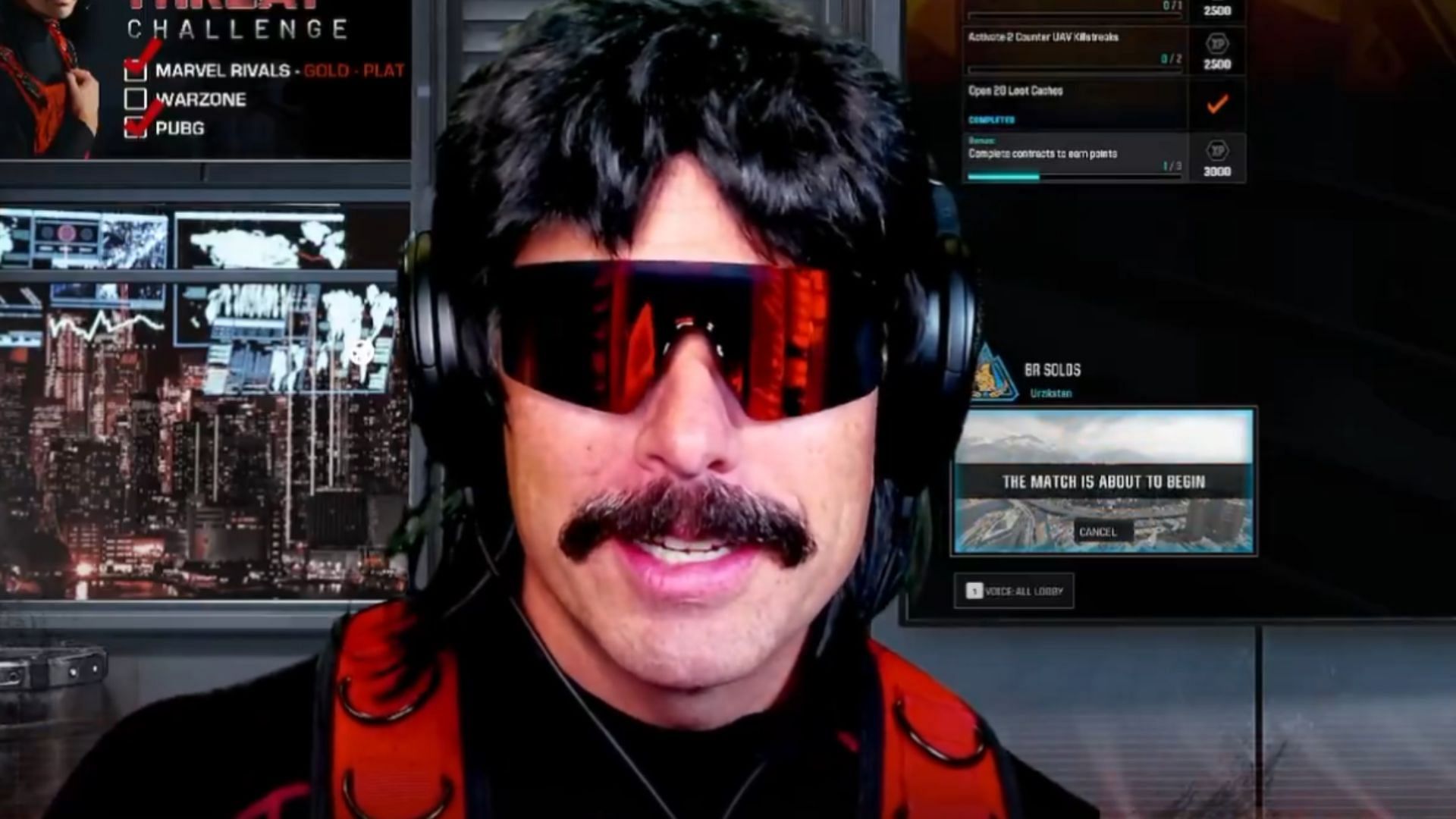 Dr DisRespect recently expressed his disapproval of Call of Duty