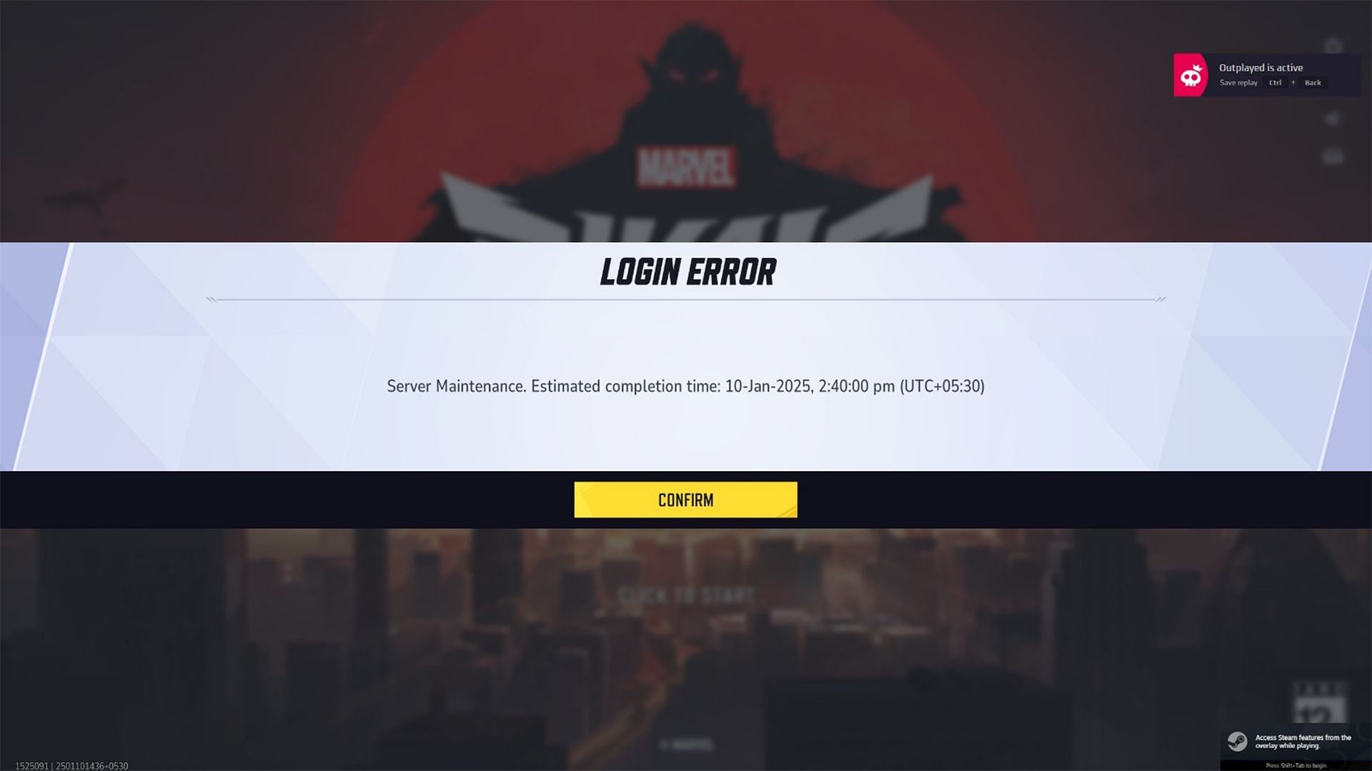 NetEase Games&#039; hero shooter servers under maintenance (Image via NetEase Games)