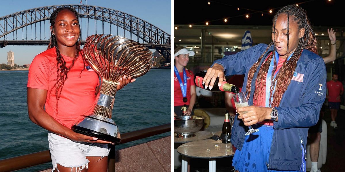 Coco Gauff at the 2025 United Cup [Image Source: Getty Images]