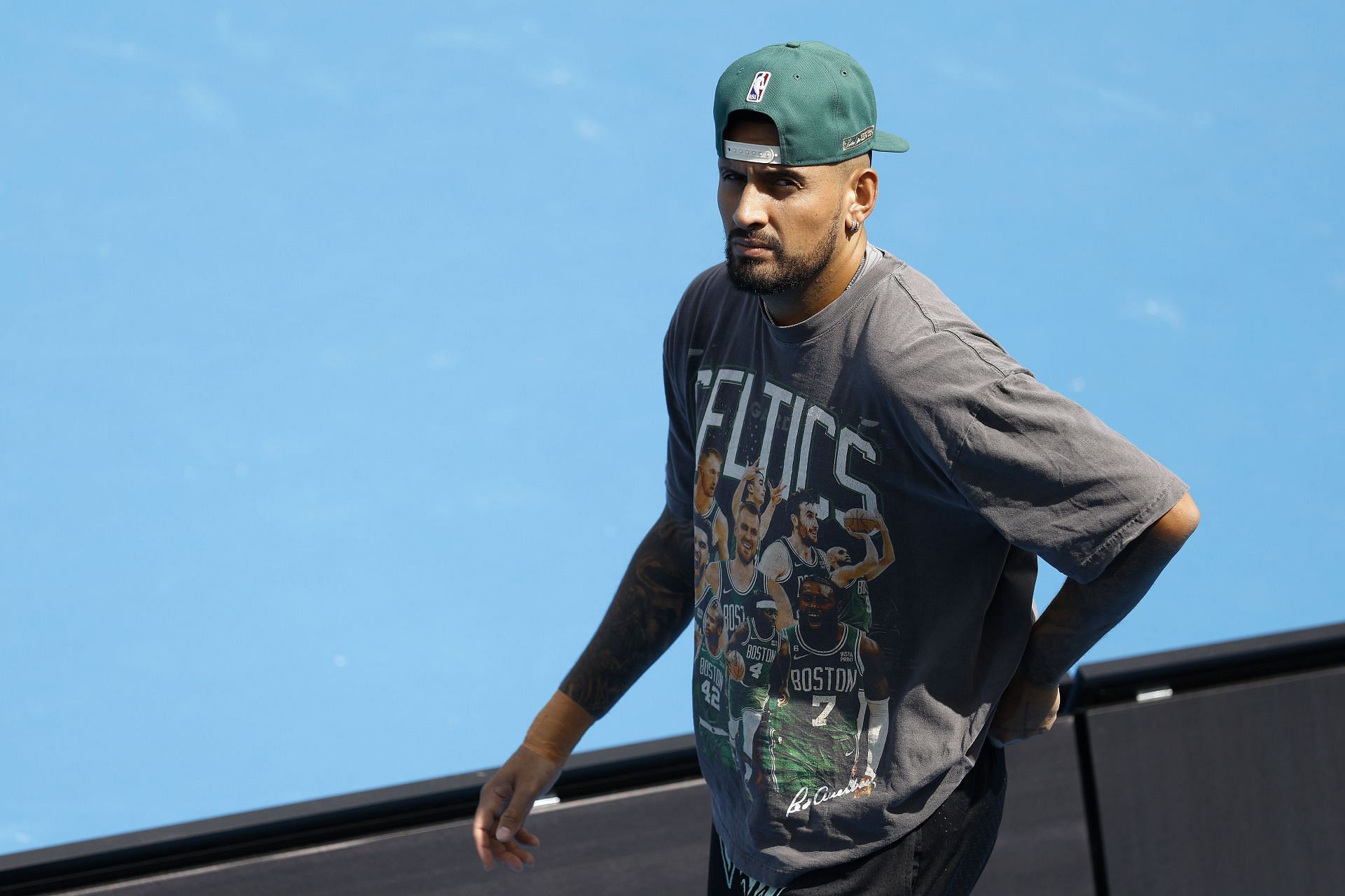 Nick Kyrgios at the Australian Open 2025. (Photo: Getty)