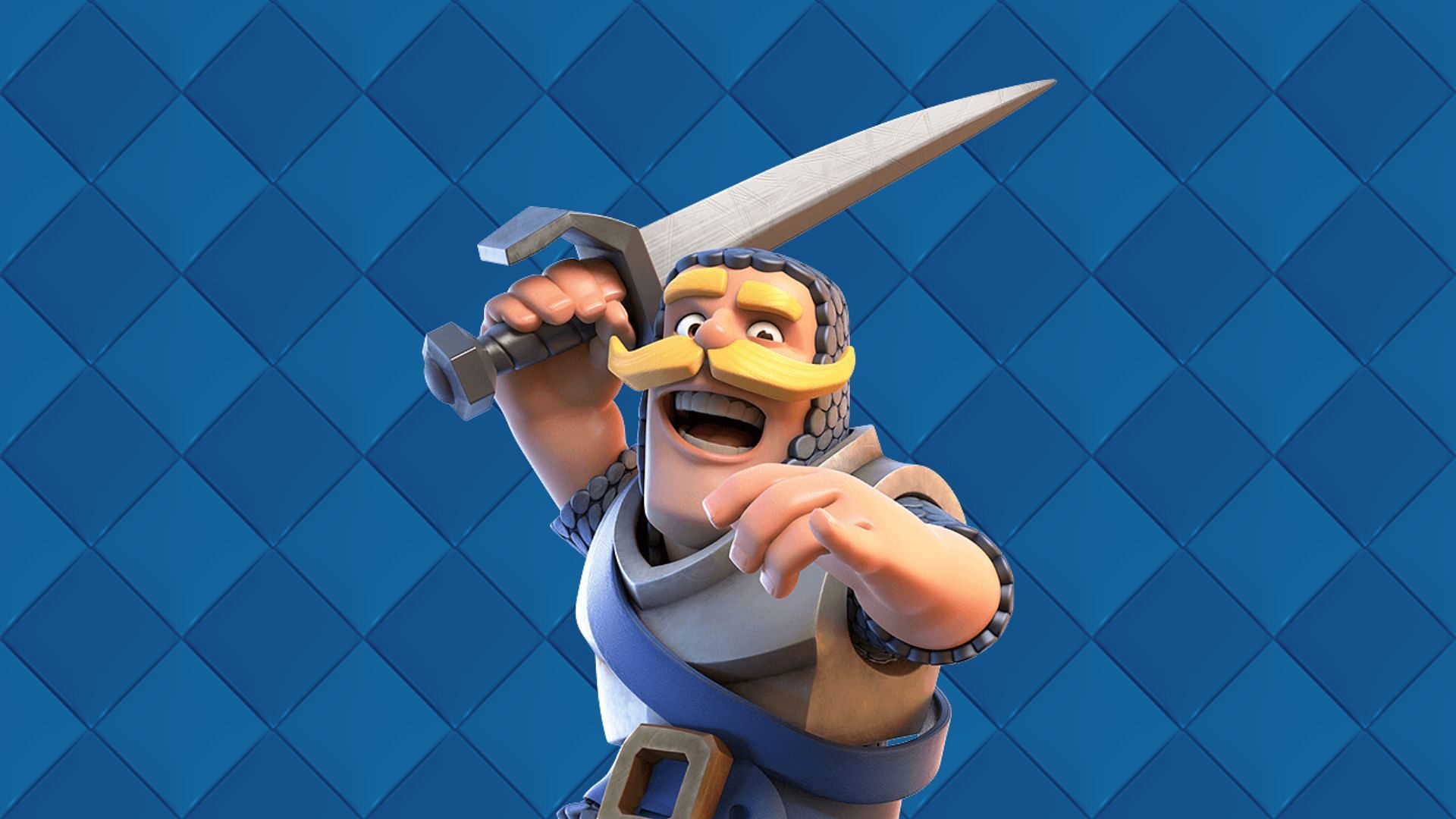 Knight can act as a tank in Dart Goblin Evolution decks in Clash Royale (Image via Supercell)