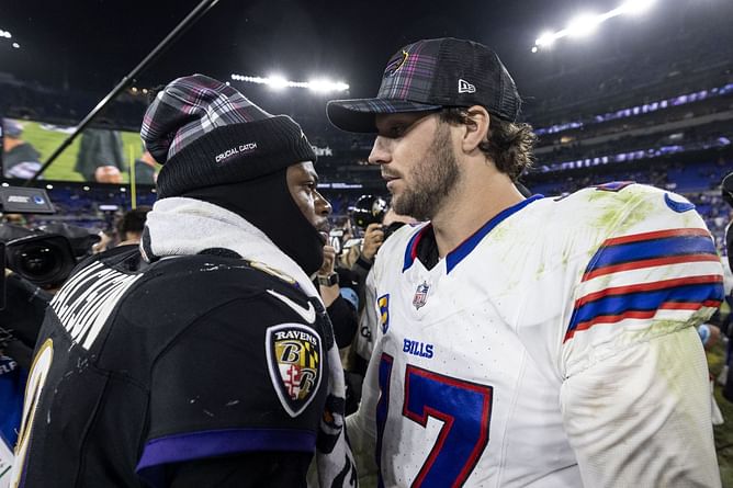 Nick Wright predicts implications on Josh Allen-Lamar Jackson playoff duel: "The loser of this game is gonna get cooked"