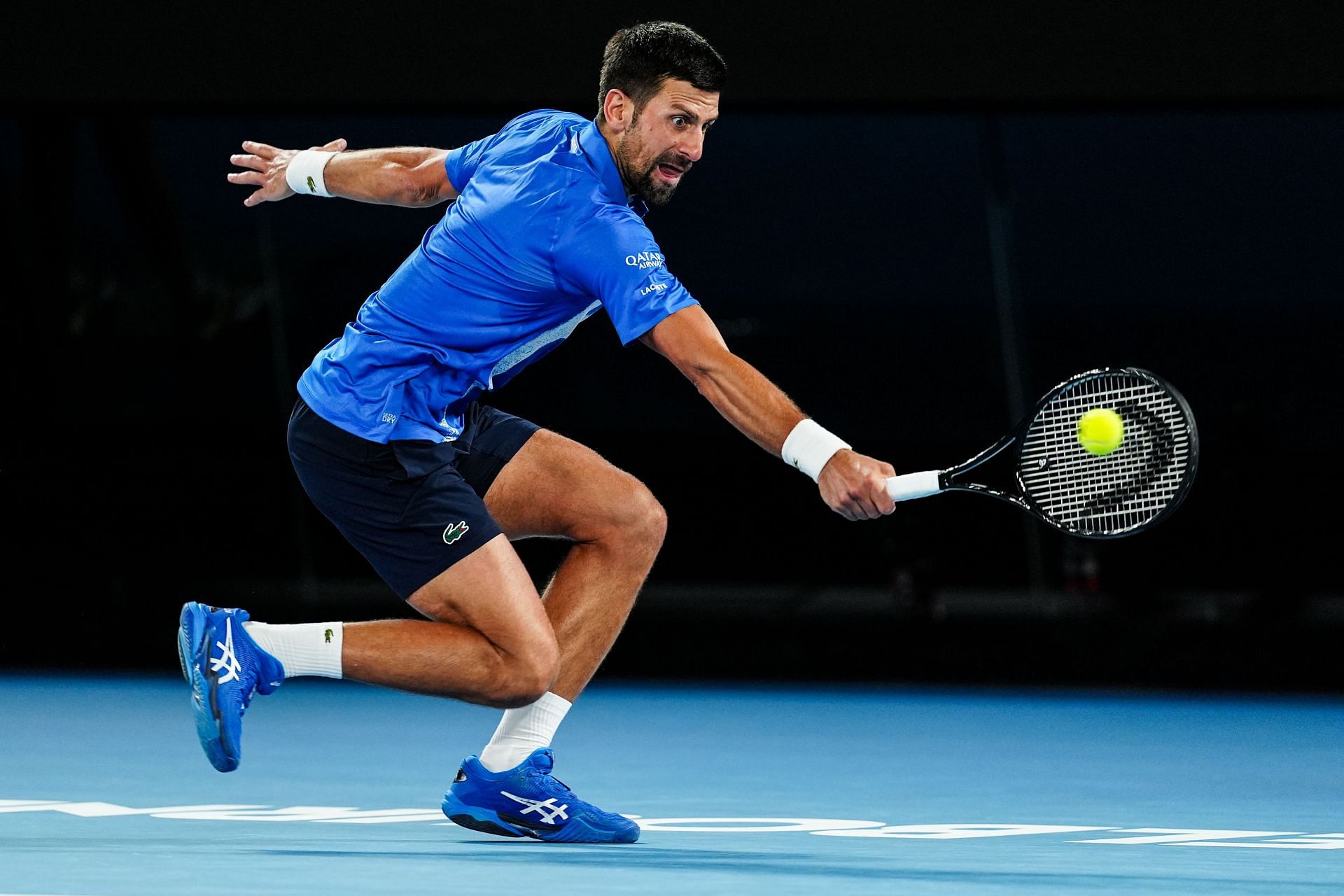 Novak Djokovic at the 2025 Australian Open [Image Source: Getty]