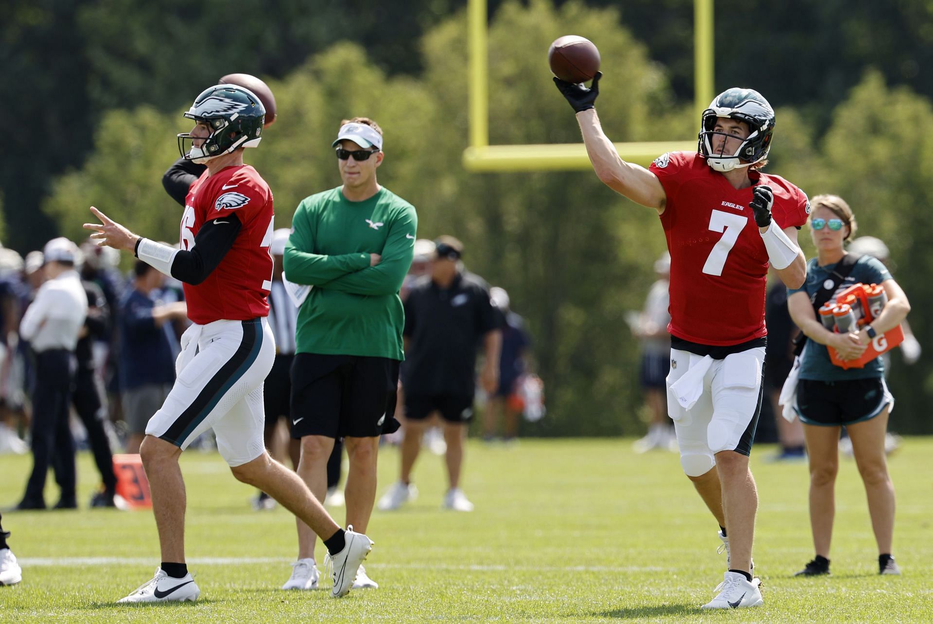 NFL: AUG 13 Patriots-Eagles Joint Training Camp - Source: Getty