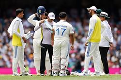 [Watch] Mitchell Starc checks up on Rishabh Pant after latter gets hit on helmet by brute bouncer on Day 1 of BGT 2024-25 5th Test