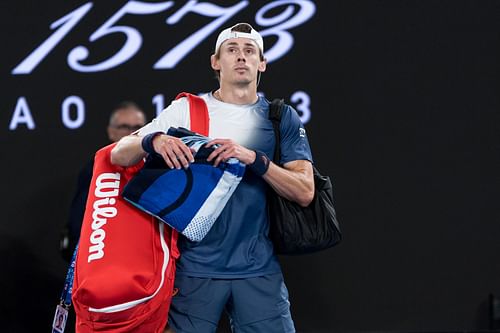 Alex de Minaur at the Australian Open 2025. (Photo: Getty)