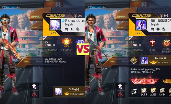SCS Gamer vs Nonstop Gaming: किसके Free Fire MAX में बेहतर क्लैश स्क्वाड स्टैट्स हैं?