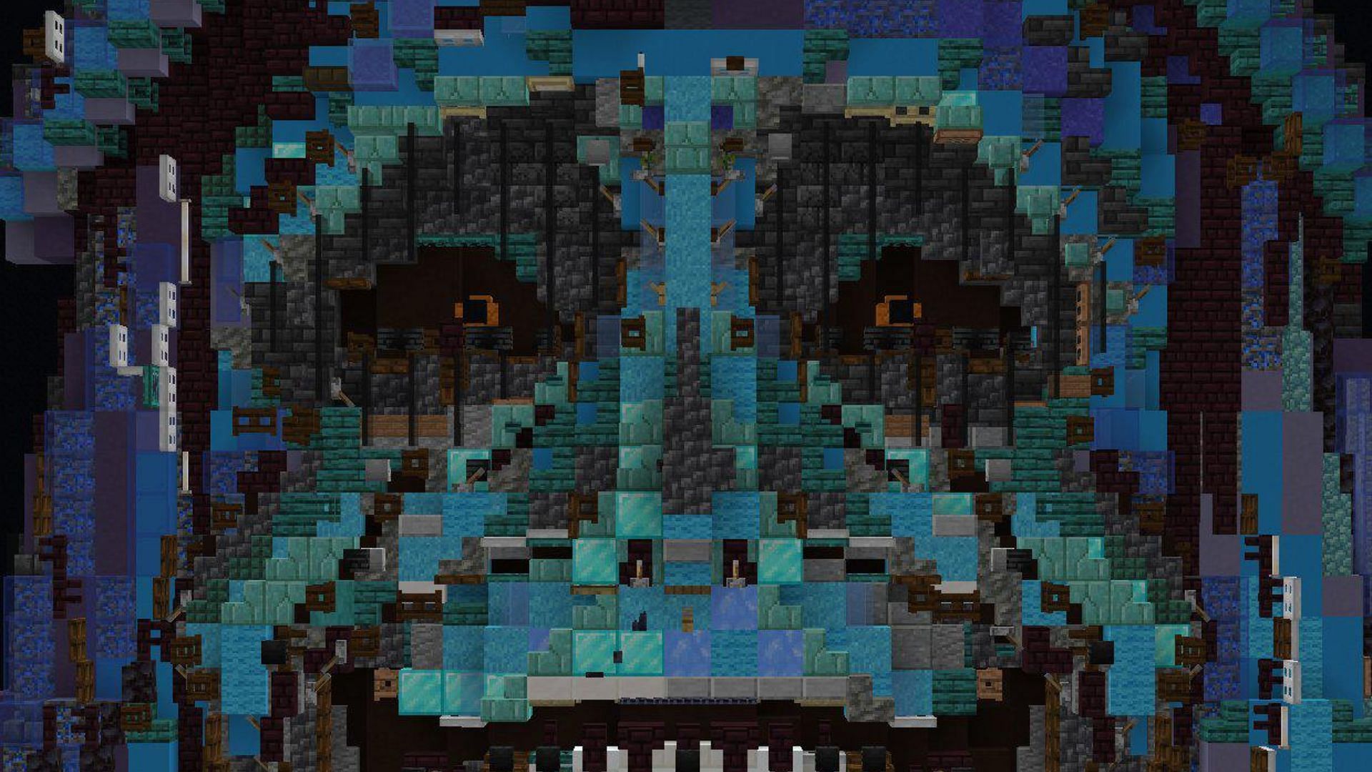 Face of God from Solo Leveling in Minecraft