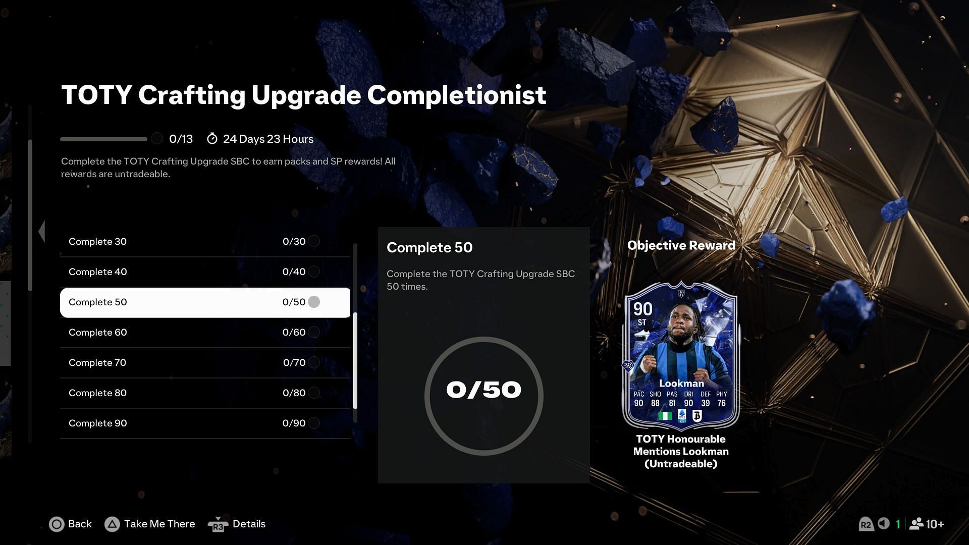 TOTY HM Lookman is available (Image via EA Sports)