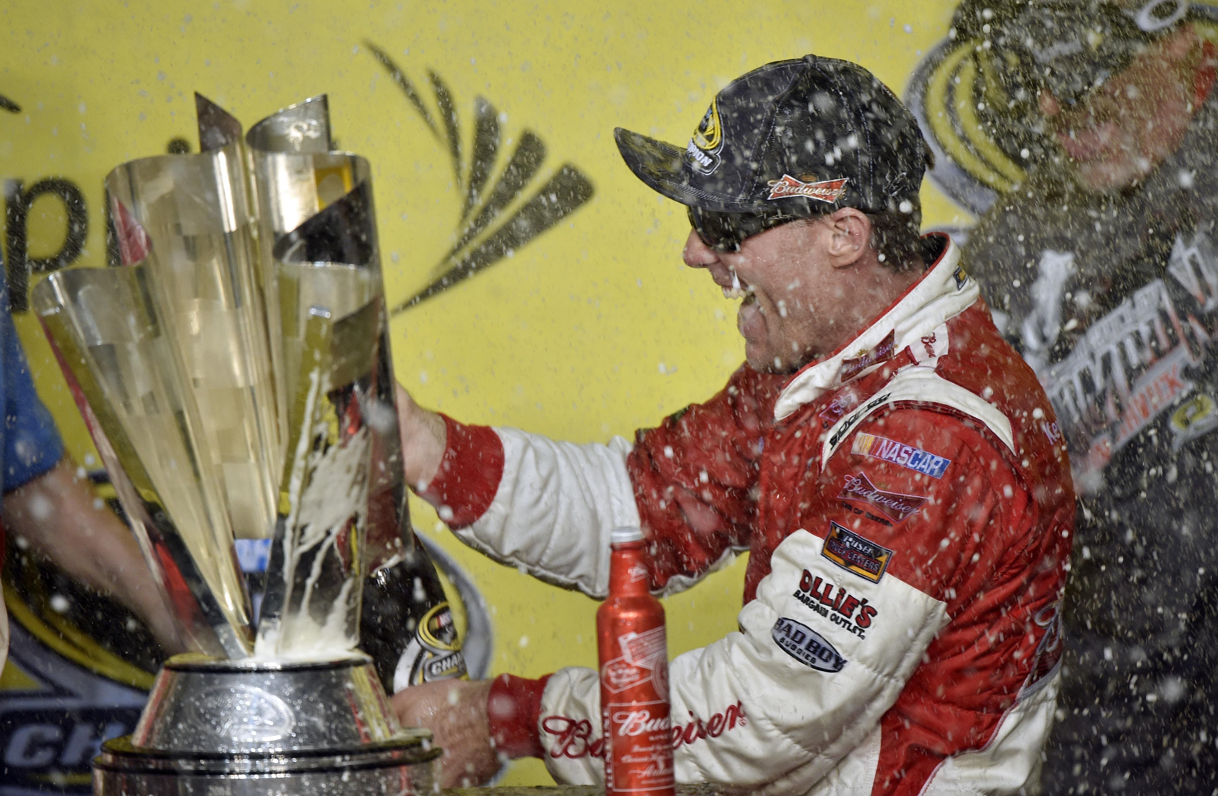 Kevin Harvick is the 2014 NASCAR Cup Series champion - Source: Imagn