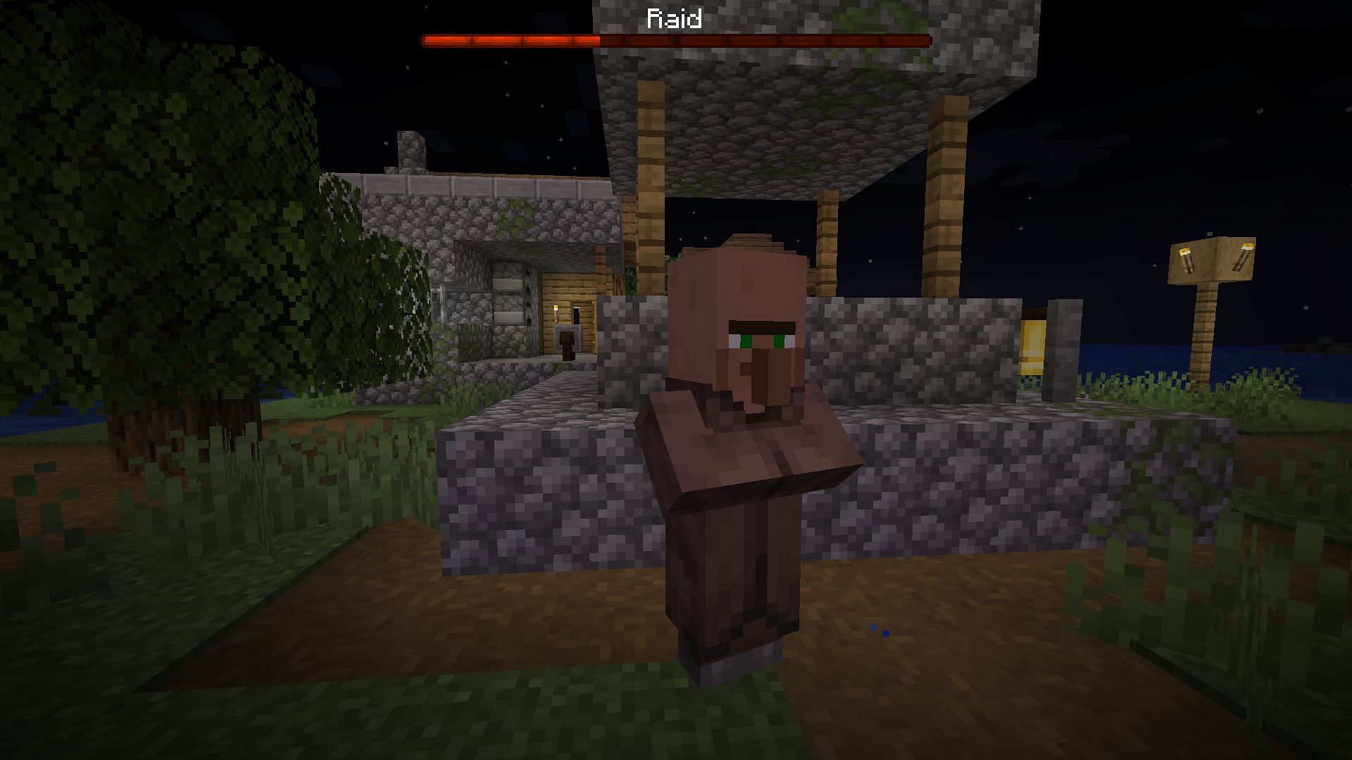 There could be many reasons for villagers not picking a job (Image via Mojang Studios)