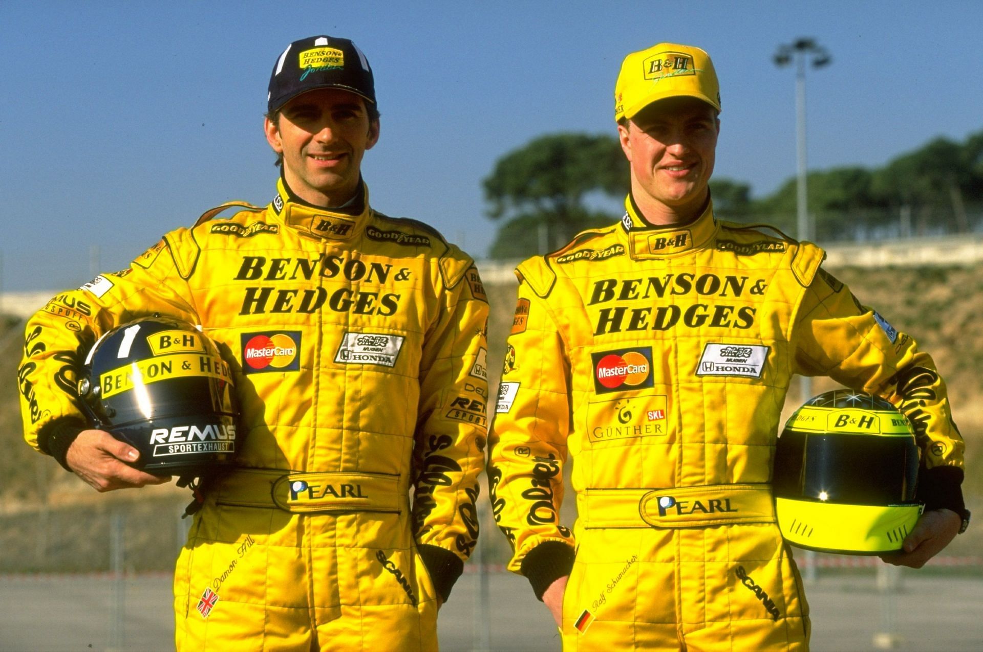 Damon Hill and Ralf Schumacher - Source: Getty