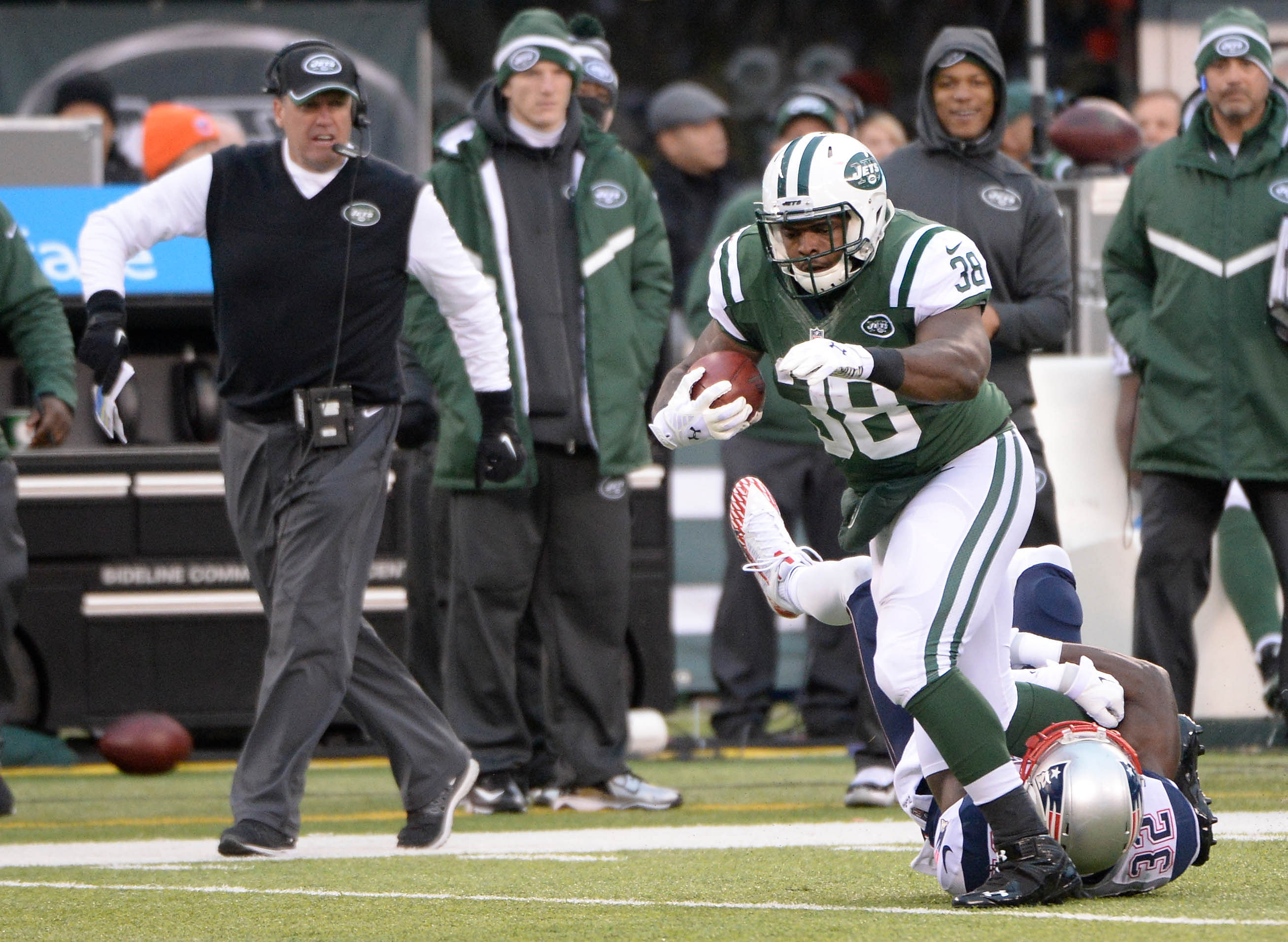 Rex Ryan during his time as the coach of the New York Jets in the 2014 season. (Credits: IMAGN)