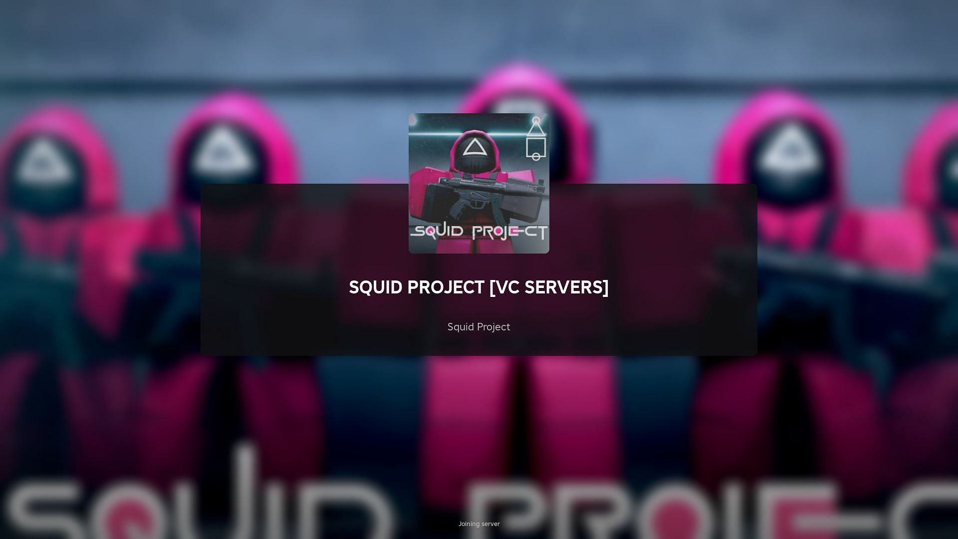 Roblox Squid Project