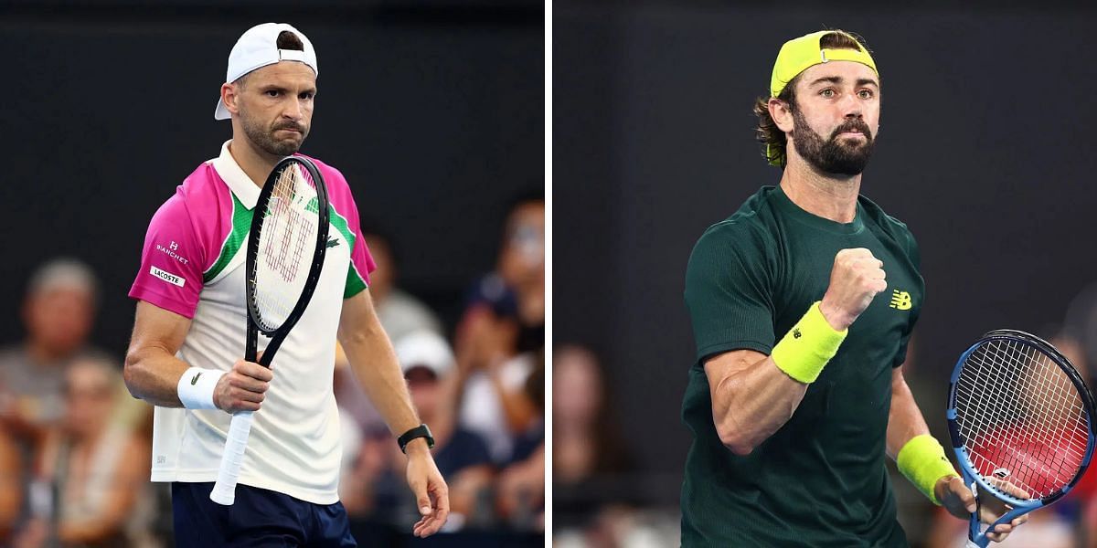 Grigor Dimitrov (L) vs Jordan Thompson (R) preview, (Source: Getty Images)