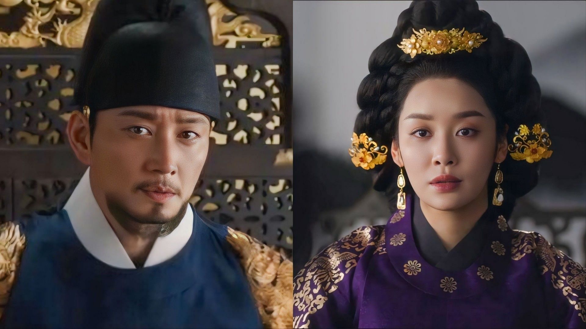  Cha Joo-young and Lee Hyun-wook in The Queen Who Crowns (Image via Viki)