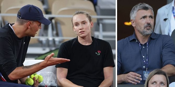 "Complete mess";"Used Novak Djokovic's former coach as a tool"- Fans tear into Elena Rybakina after she defends Stefano Vukov amid mistreatment rumors