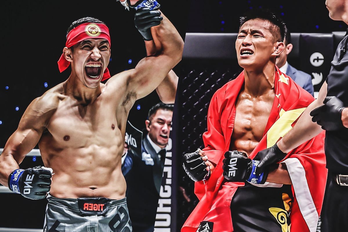 Akbar Abdullaev (left), Tang Kai (right) [Photo via ONE Championship]