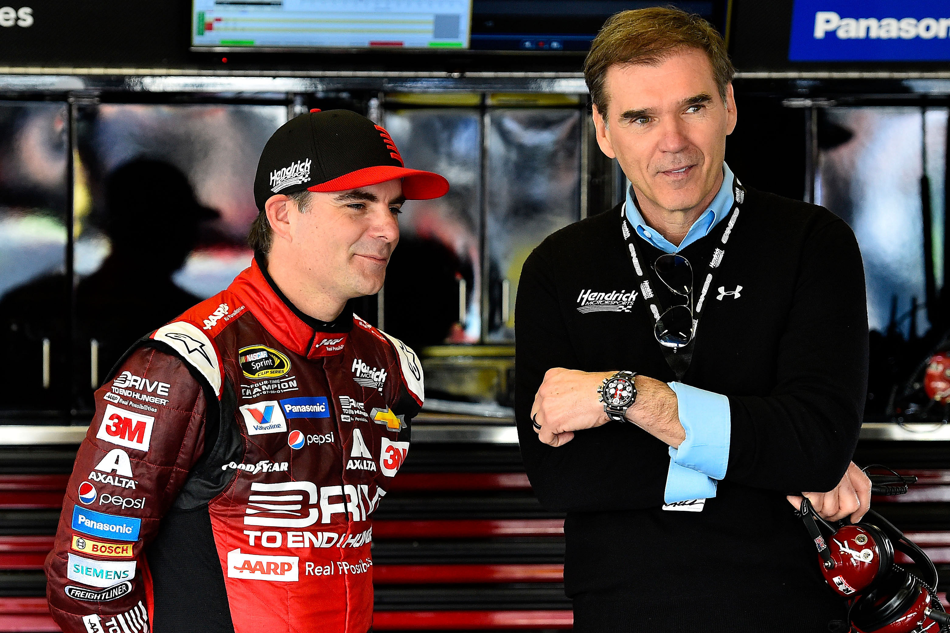 In Picture: Jeff Gordon with Ray Evernham (Source: Imagn)