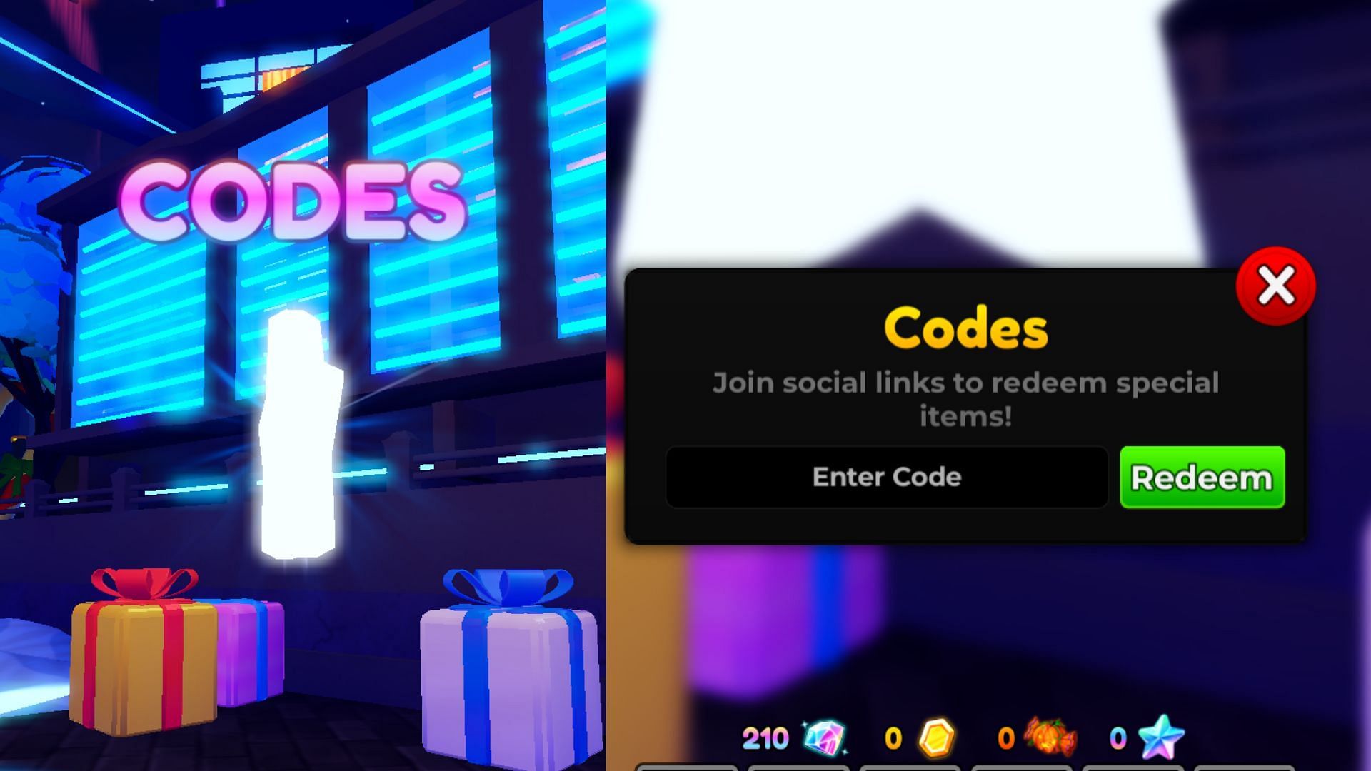 You can find the Codes blip from the spawn point (Image via Roblox)