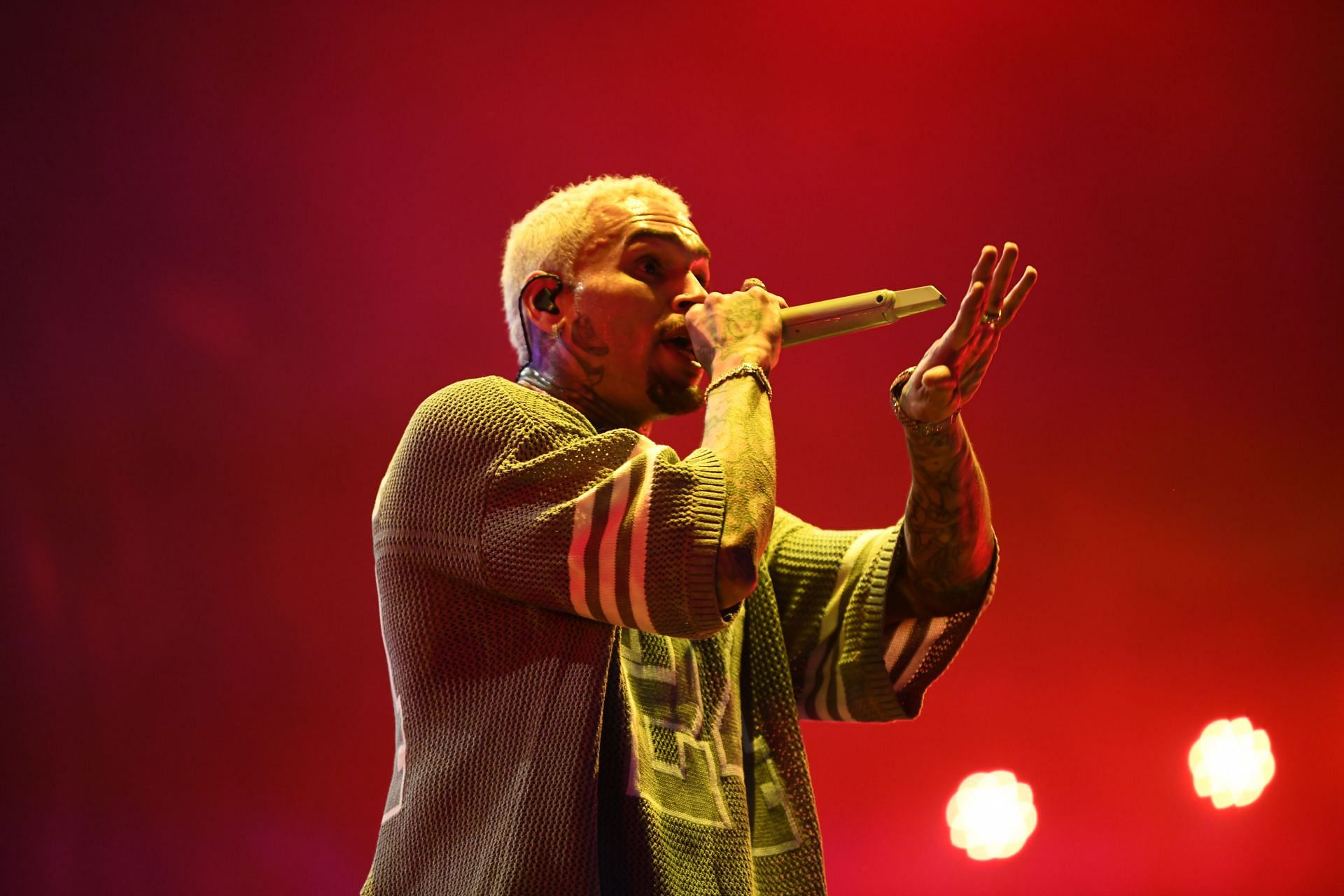 American Artist Chris Brown Performs In South Africa - Source: Getty