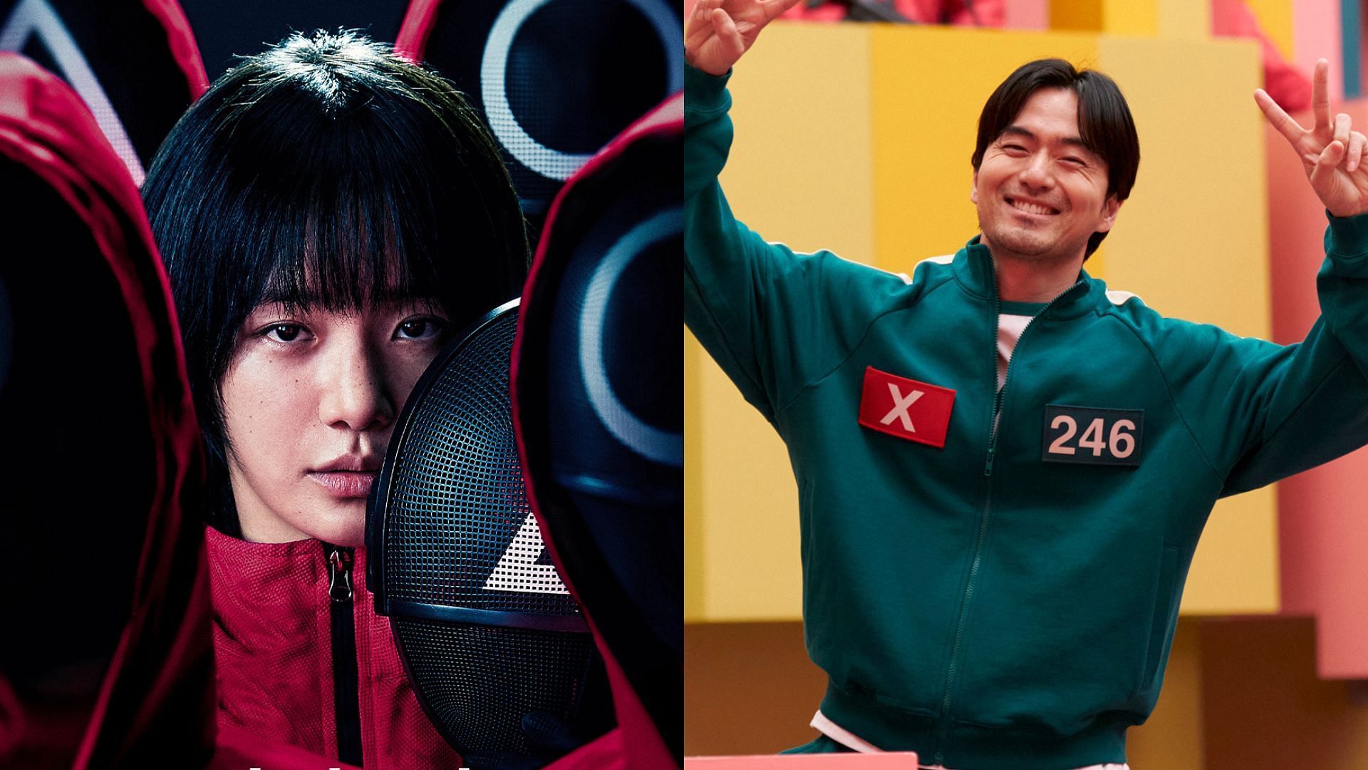 Park Gyu-young and Lee Jin-wook from Squid Game 2. (Images via X/@NetflixKR)