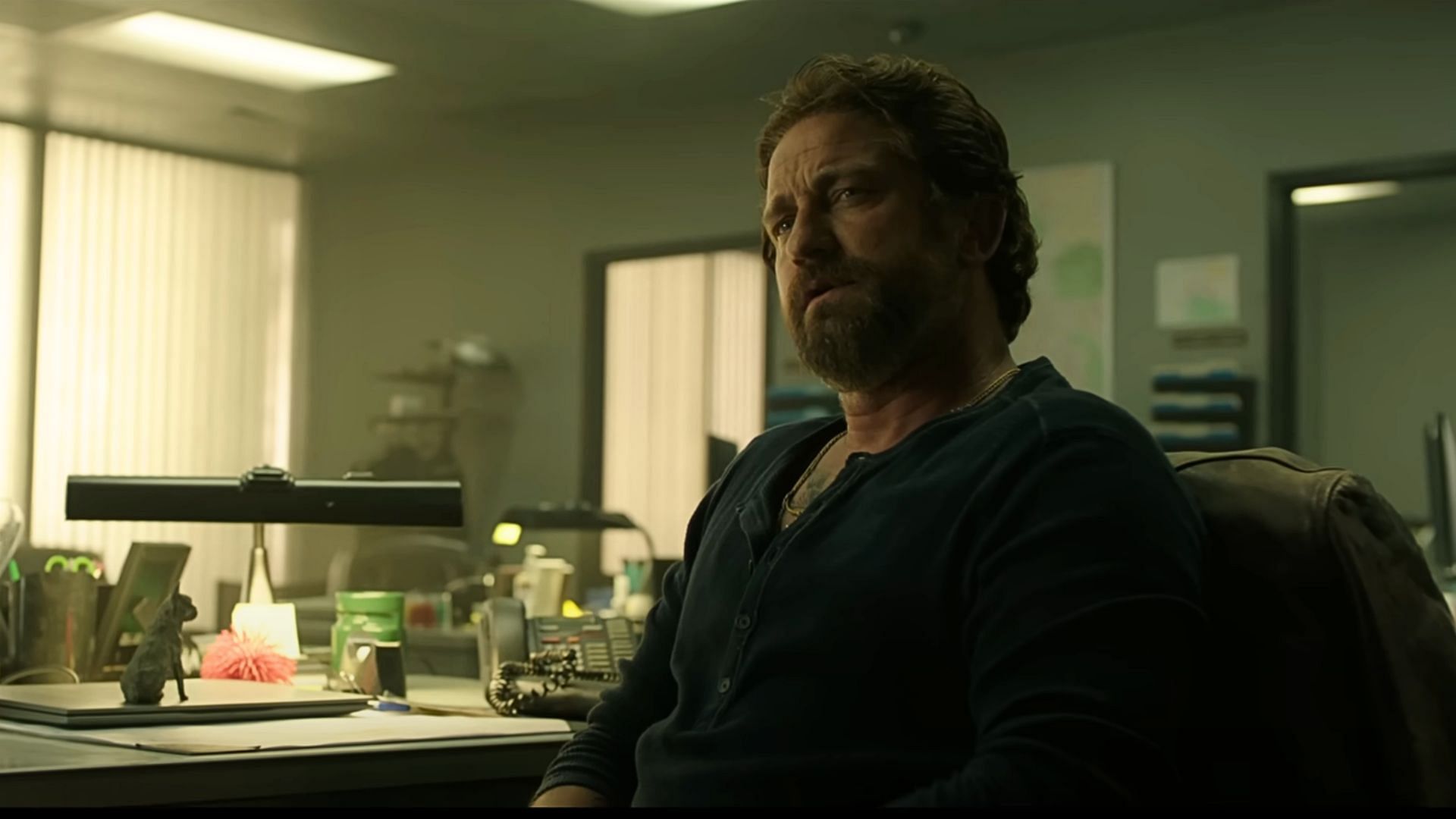 Gerard Butler as Nicholas &quot;Big Nick&quot; O&#039;Brien (Image via Lionsgate)