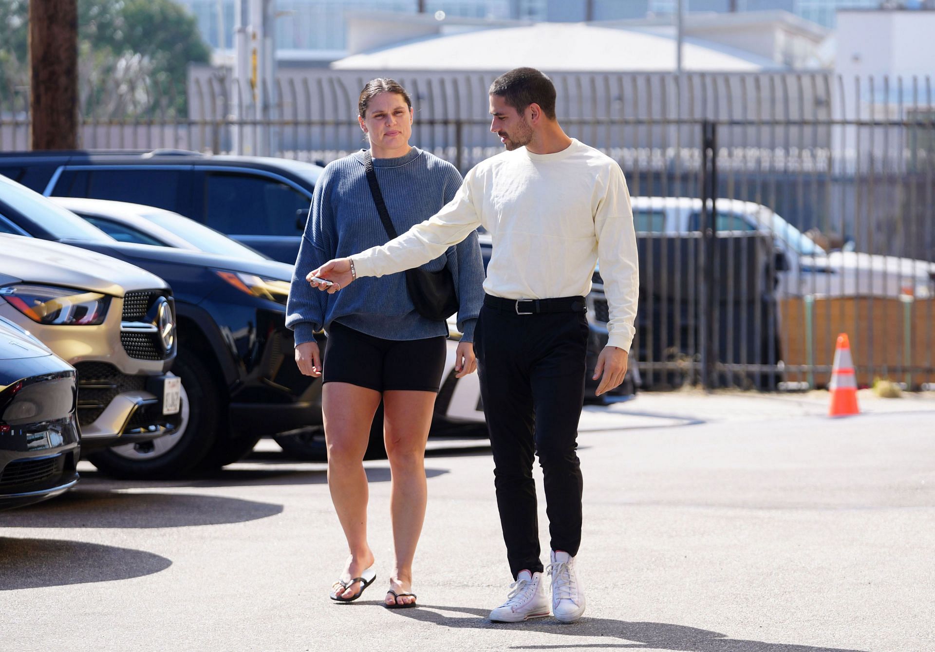 Ilona Maher and Alan Bersten in Los Angeles - September 27, 2024 - Source: Getty