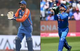 Sanju Samson vs MS Dhoni - comparing the stats of the two wicket-keepers after 38 T20Is