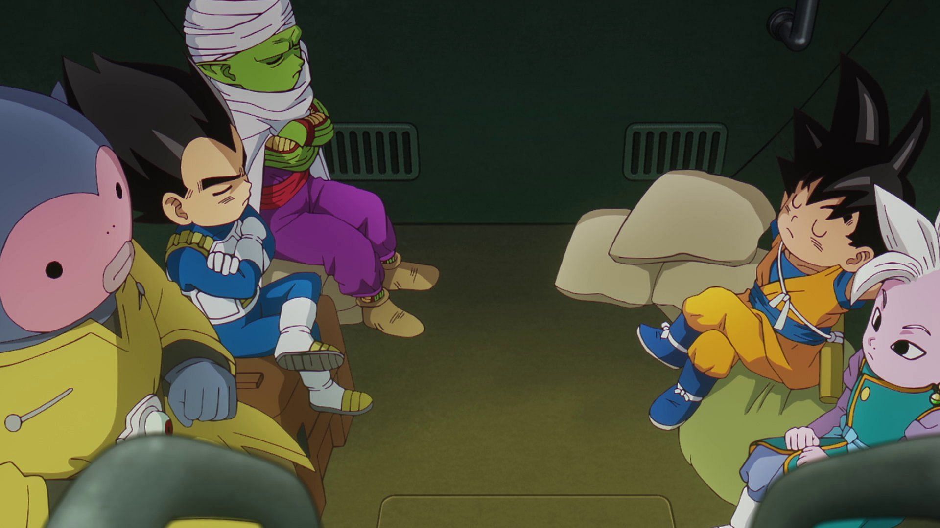 The party in the most recent episode (Image via Toei Animation).