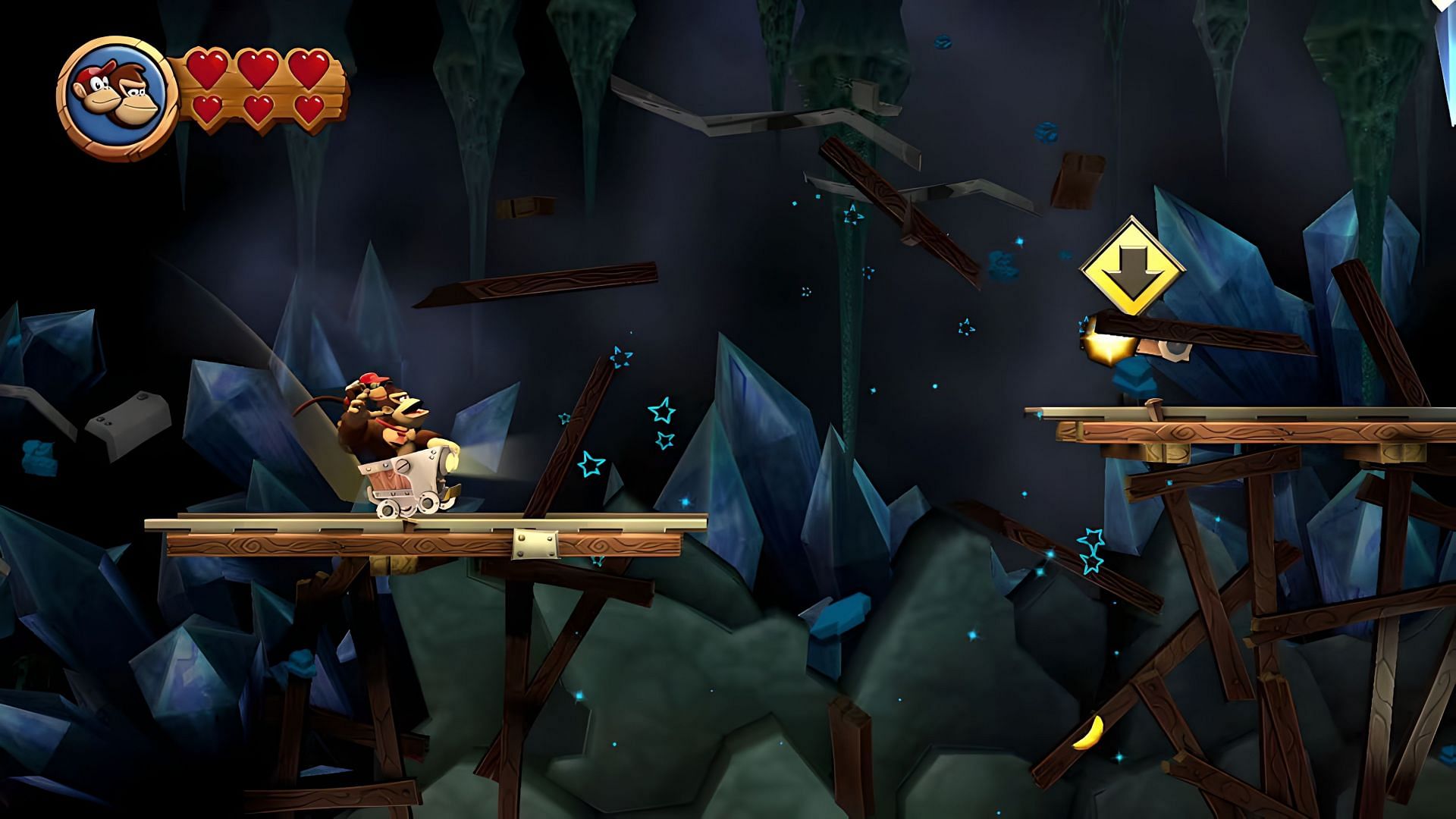 Donkey Kong Country Returns HD takes place in nine different worlds (Image via Nintendo)