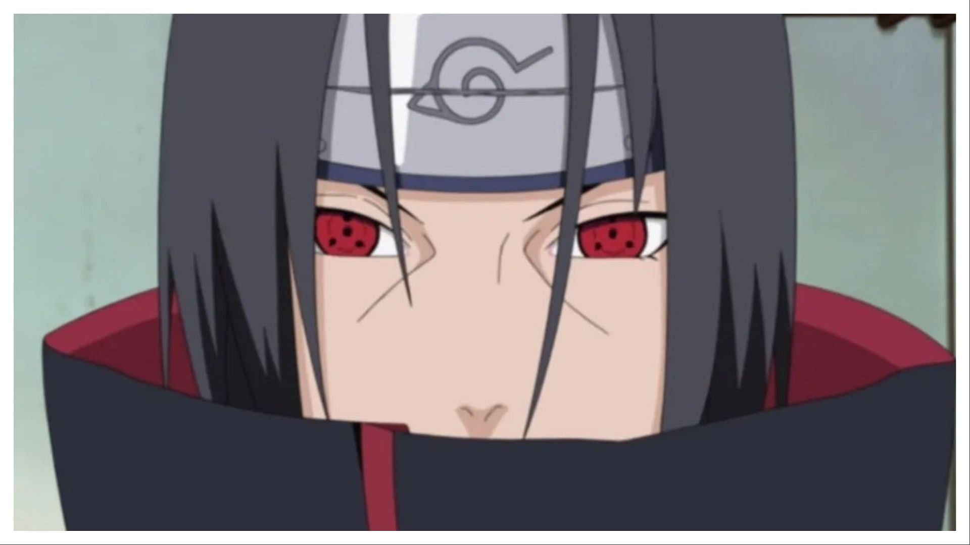 Itachi&#039;s Sharingan will be unguardable against hunters (Image via Studio Pierrot)