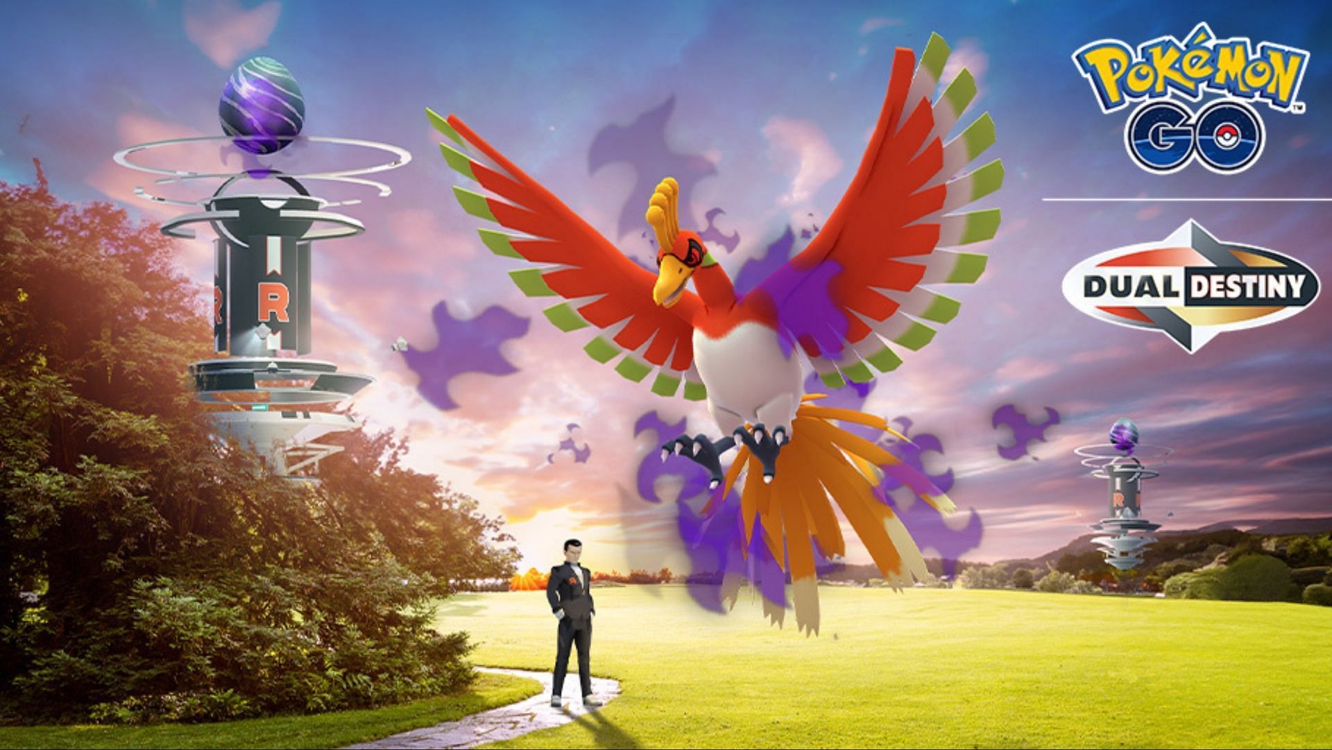 Pokemon GO Shadow Ho-Oh Raid Day (Image via Niantic)