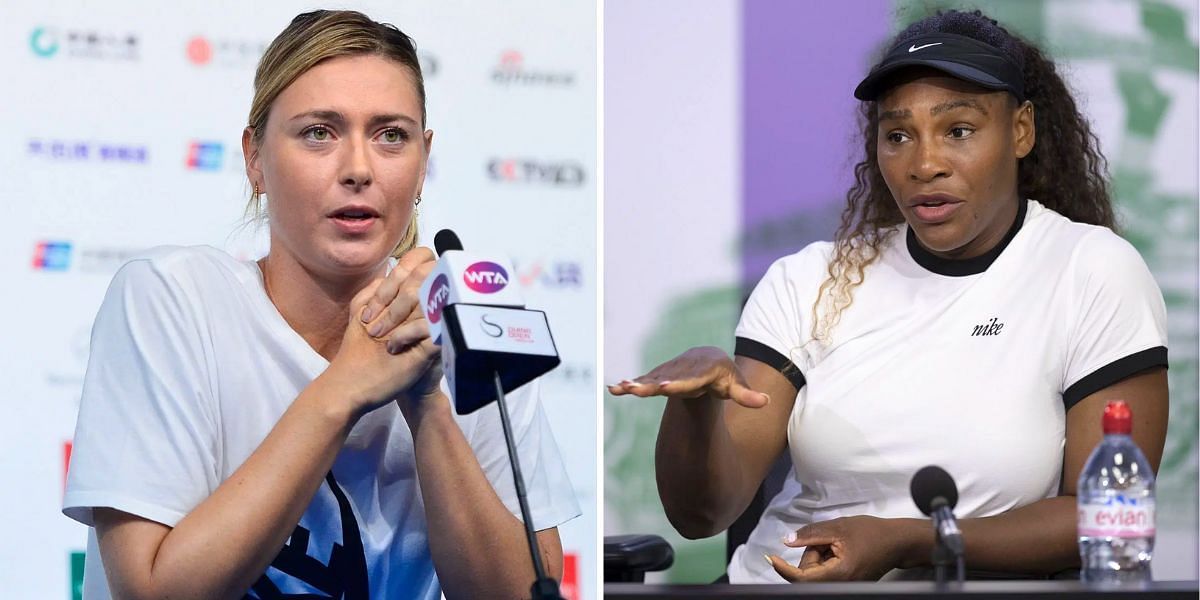 Maria Sharapova (L) and Serena Williams (R) (Image Source: Getty)