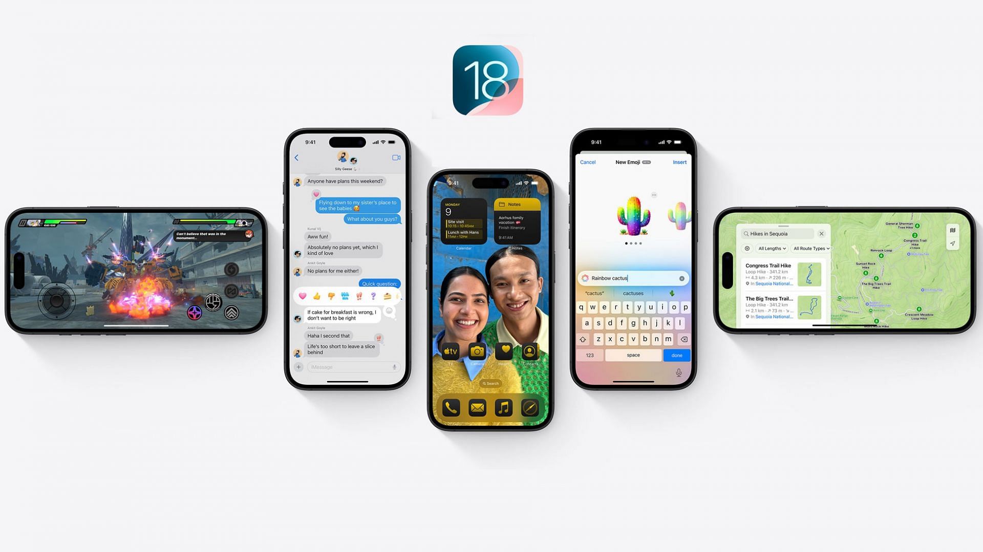 Picture of Apple iOS 18 update