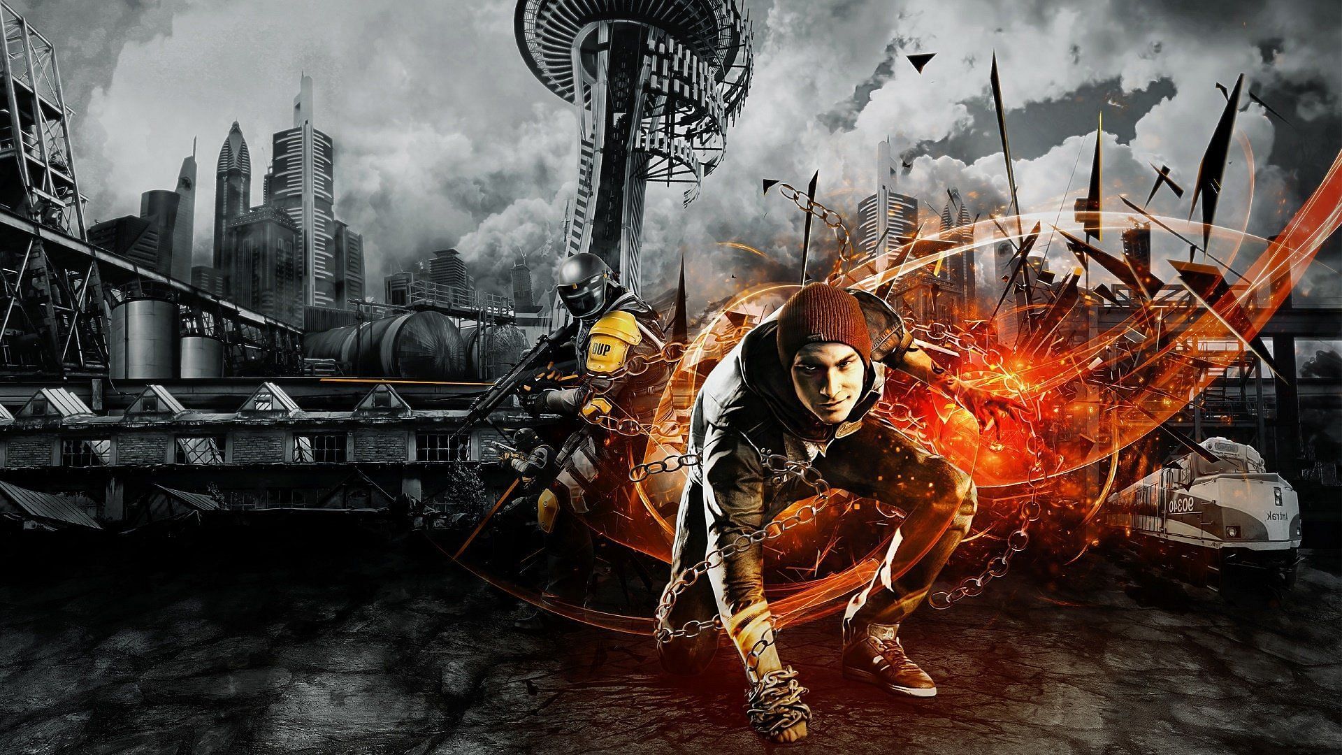 Key art of Infamous Second Son