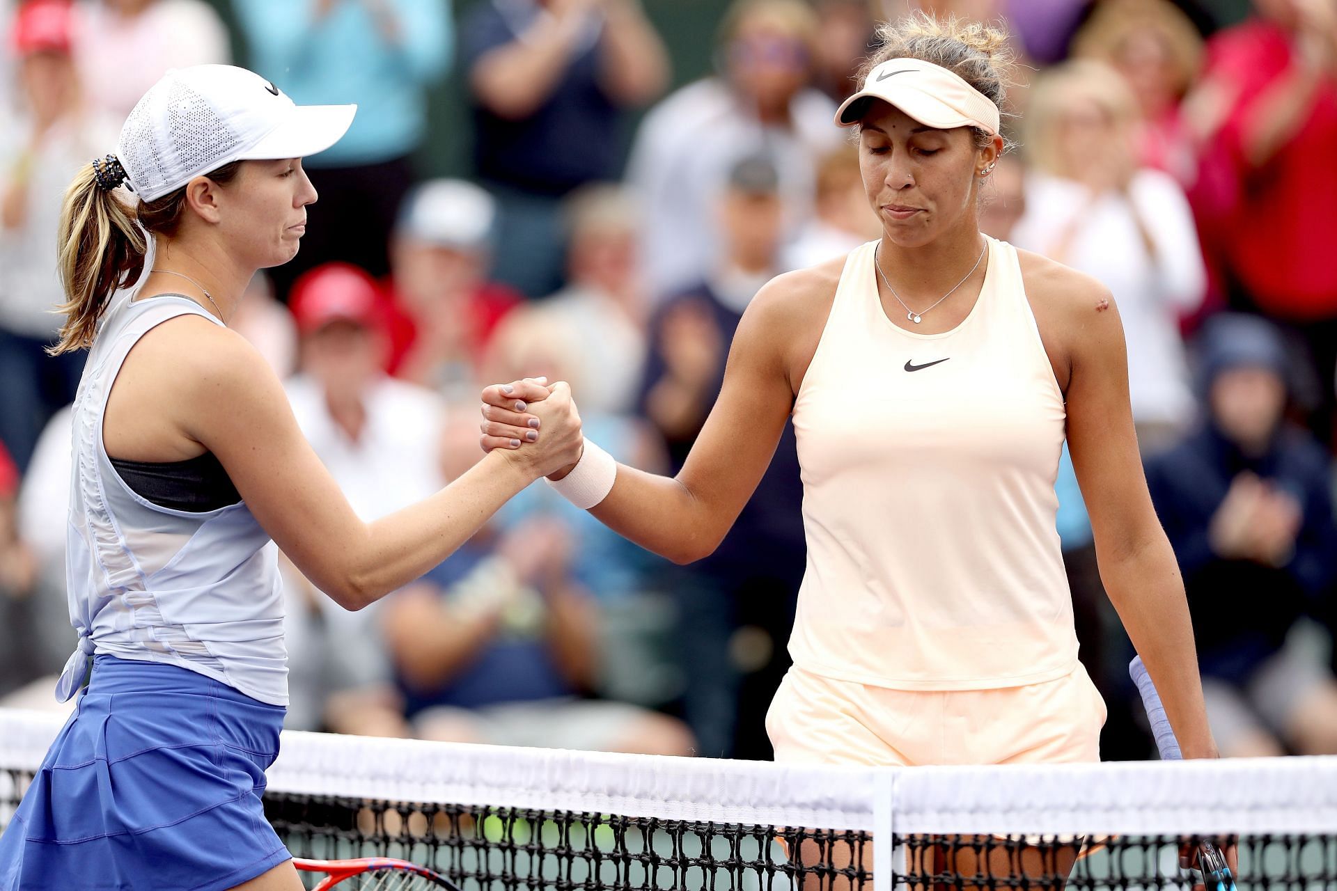 Danielle Collins and Madison Keys - Source: Getty